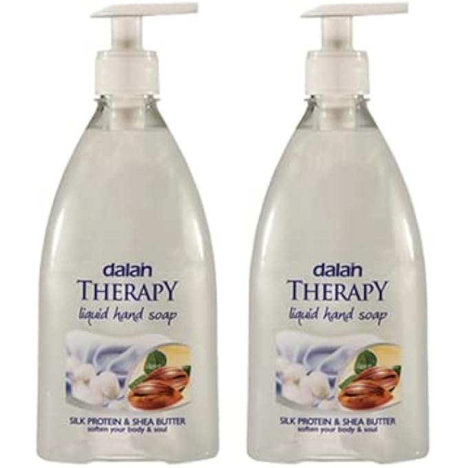 Dalan THERAPY LIQUID SOAP 400 ML FROM TURKEY (PACK OF 2) (SILK PROTEIN & SHEA BUTTER) - Image 1